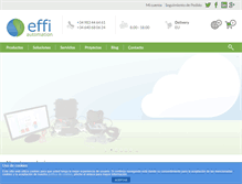 Tablet Screenshot of effiautomation.com